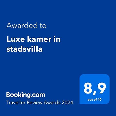 Luxe Kamer In Stadsvilla, Gratis Parkeren! Apeldoorn Eksteriør billede